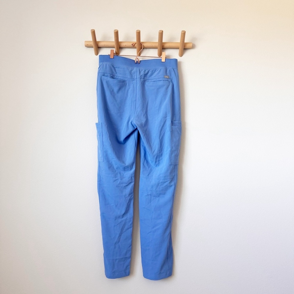 Figs Men’s Axim Ciel Blue Cargo Pants - Tall Length - Picture 5 of 10